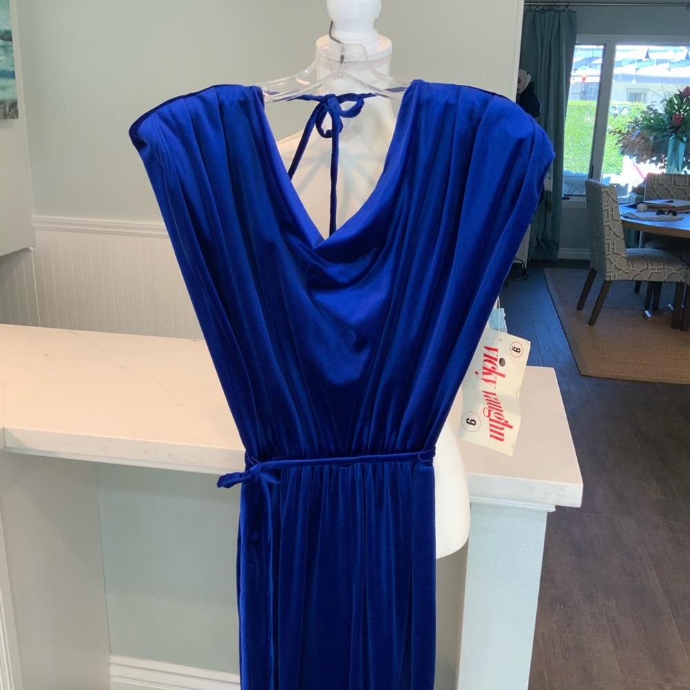 NWT vintage Vicky Vaughn velvet pants suit